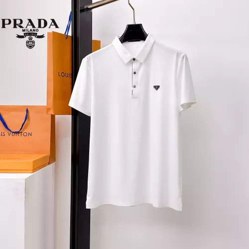 Cheap Prada T-Shirts Short Sleeved For Men #1353815, $$48.00 USD On Prada T-Shirts