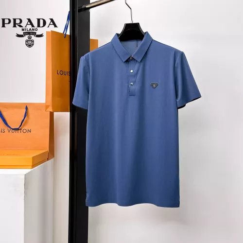 Cheap Prada T-Shirts Short Sleeved For Men #1353816, $$48.00 USD On Prada T-Shirts