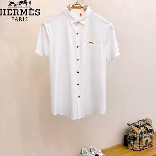 Cheap Hermes Shirts Short Sleeved For Men #1353864, $$52.00 USD On Hermes Shirts