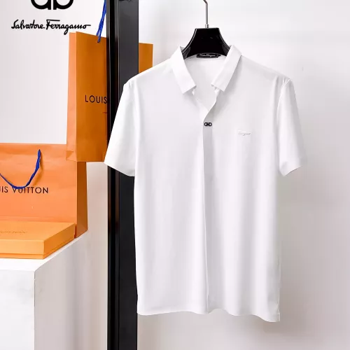 Cheap Salvatore Ferragamo T-Shirts Short Sleeved For Men #1353871, $$52.00 USD On Salvatore Ferragamo T-Shirts