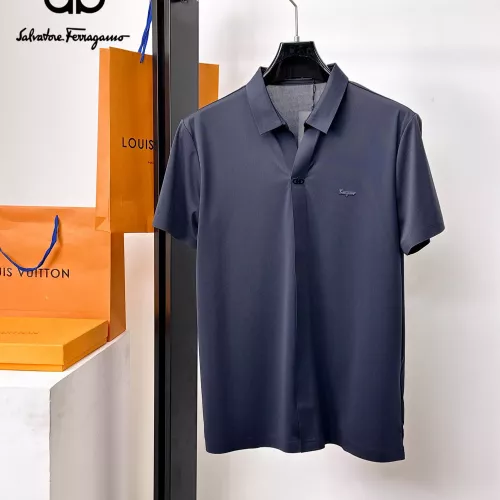 Cheap Salvatore Ferragamo T-Shirts Short Sleeved For Men #1353874, $$52.00 USD On Salvatore Ferragamo T-Shirts