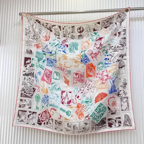 Cheap Hermes Silk Square #1353958, $$64.00 USD On Hermes Scarf