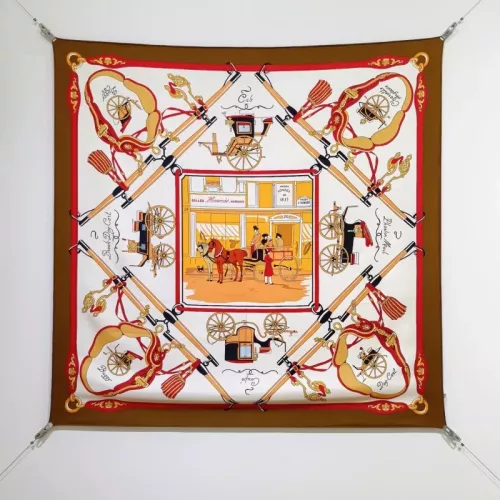 Cheap Hermes Silk Square #1353970, $$64.00 USD On Hermes Scarf
