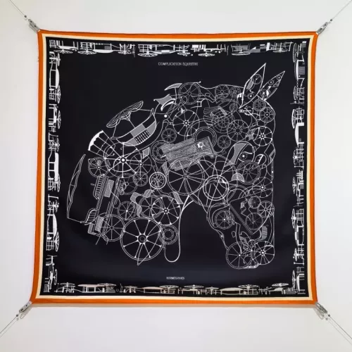 Cheap Hermes Silk Square #1353971, $$64.00 USD On Hermes Scarf