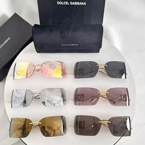 Replica Dolce & Gabbana AAA Quality Sunglasses #1354048 $60.00 USD for Wholesale