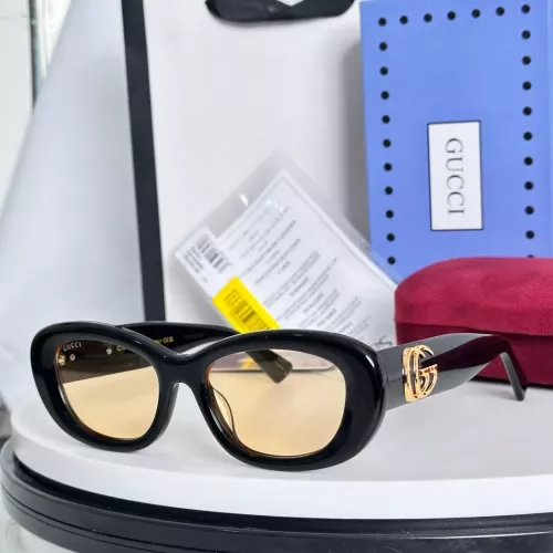 Cheap Gucci AAA Quality Sunglasses #1354055, $$52.00 USD On Gucci AAA Quality Sunglasses