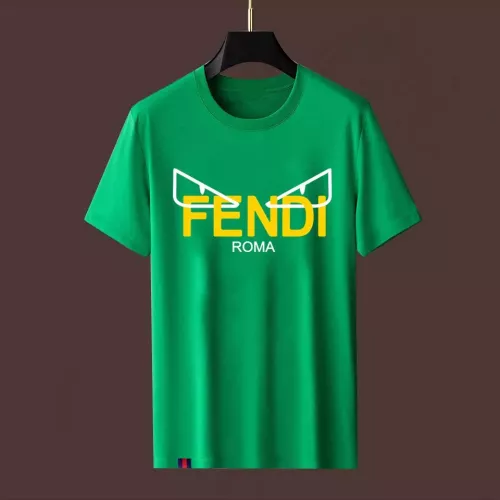 Cheap Fendi T-Shirts Short Sleeved For Men #1354098, $$40.00 USD On Fendi T-Shirts