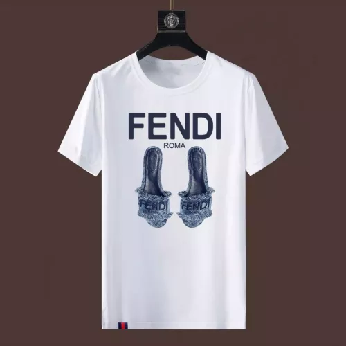 Cheap Fendi T-Shirts Short Sleeved For Men #1354111, $$40.00 USD On Fendi T-Shirts