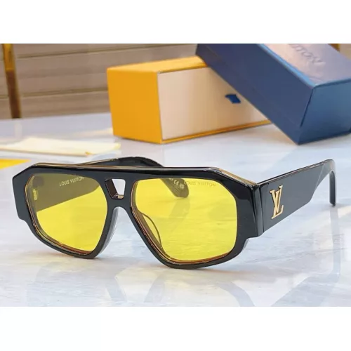 Cheap Louis Vuitton AAA Quality Sunglasses #1354140, $$60.00 USD On Louis Vuitton AAA Quality Sunglasses