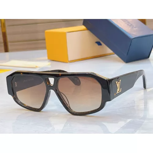 Cheap Louis Vuitton AAA Quality Sunglasses #1354141, $$60.00 USD On Louis Vuitton AAA Quality Sunglasses