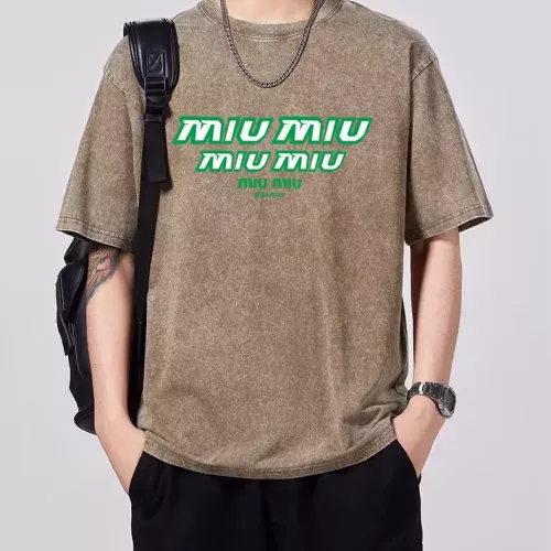 Cheap MIU MIU T-Shirts Short Sleeved For Men #1354181, $$45.00 USD On MIU MIU T-Shirts