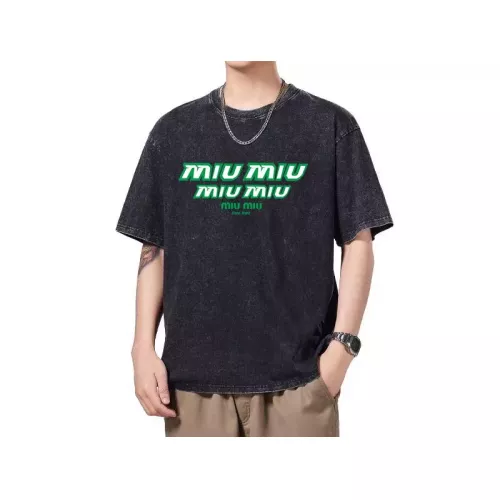 Cheap MIU MIU T-Shirts Short Sleeved For Men #1354184, $$45.00 USD On MIU MIU T-Shirts