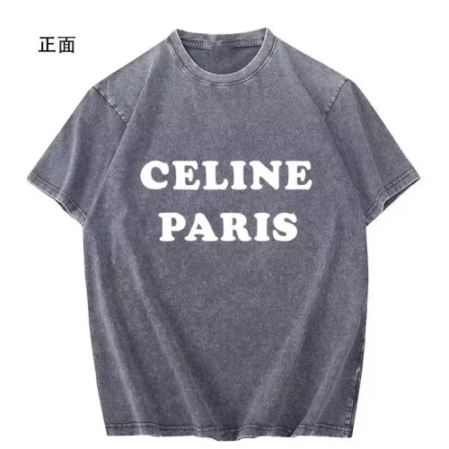 Replica Celine T-Shirts Short Sleeved For Men #1354187 $45.00 USD for Wholesale