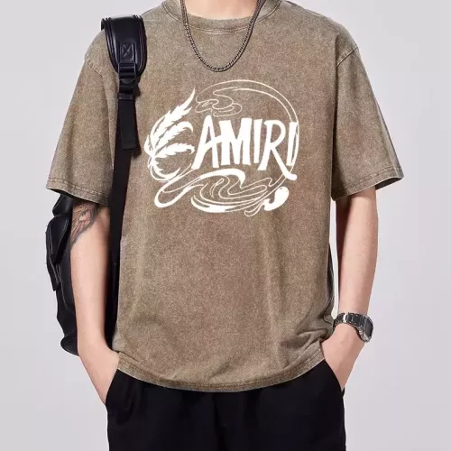 Cheap Amiri T-Shirts Short Sleeved For Men #1354189, $$45.00 USD On Amiri T-Shirts