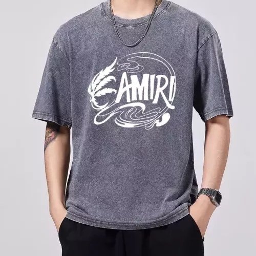Cheap Amiri T-Shirts Short Sleeved For Men #1354191, $$45.00 USD On Amiri T-Shirts
