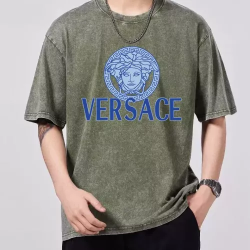 Cheap Versace T-Shirts Short Sleeved For Men #1354218, $$45.00 USD On Versace T-Shirts