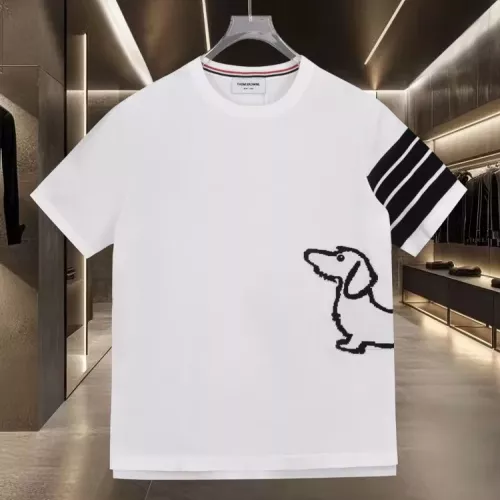 Cheap Thom Browne TB T-Shirts Short Sleeved For Men #1354235, $$45.00 USD On Thom Browne TB T-Shirts