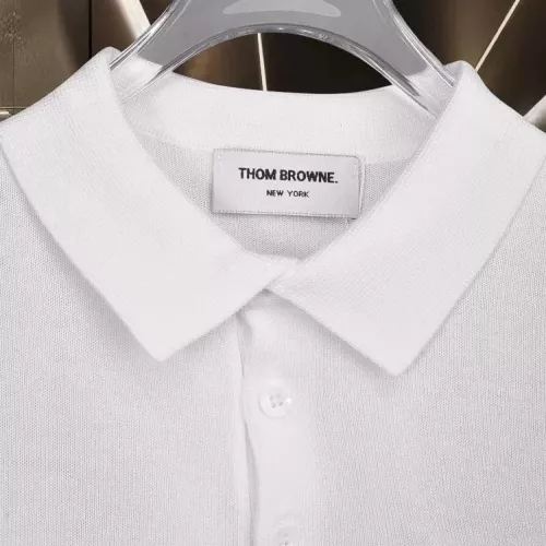 Replica Thom Browne TB T-Shirts Short Sleeved For Men #1354257 $45.00 USD for Wholesale
