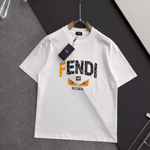 Cheap Fendi T-Shirts Short Sleeved For Men #1354301, $$40.00 USD On Fendi T-Shirts