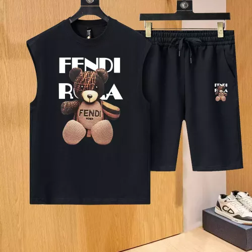 Cheap Fendi Tracksuits Sleeveless For Men #1354317, $$52.00 USD On Fendi Tracksuits