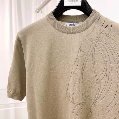 Replica Hermes T-Shirts Short Sleeved For Unisex #1354325 $68.00 USD for Wholesale