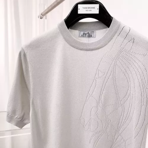 Replica Hermes T-Shirts Short Sleeved For Unisex #1354327 $68.00 USD for Wholesale