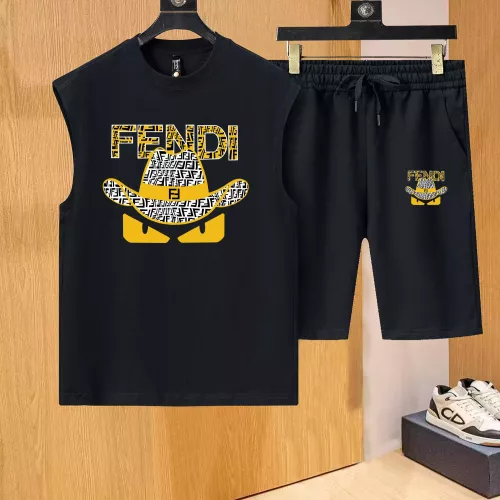 Cheap Fendi Tracksuits Sleeveless For Men #1354336, $$52.00 USD On Fendi Tracksuits