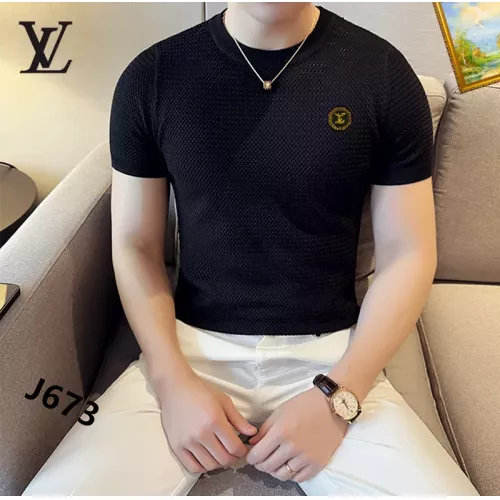 Cheap Louis Vuitton LV T-Shirts Short Sleeved For Men #1354387, $$42.00 USD On Louis Vuitton LV T-Shirts