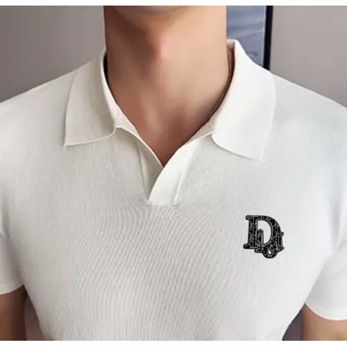 Replica Christian Dior T-Shirts Short Sleeved For Men #1354419 $42.00 USD for Wholesale