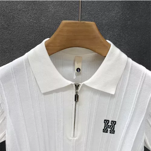 Replica Hermes T-Shirts Short Sleeved For Men #1354438 $42.00 USD for Wholesale