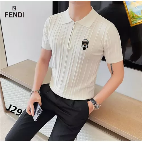 Cheap Fendi T-Shirts Short Sleeved For Men #1354450, $$42.00 USD On Fendi T-Shirts