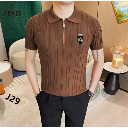 Cheap Fendi T-Shirts Short Sleeved For Men #1354451, $$42.00 USD On Fendi T-Shirts