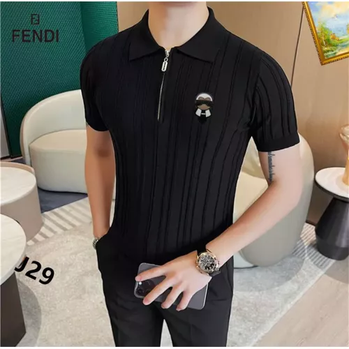 Cheap Fendi T-Shirts Short Sleeved For Men #1354453, $$42.00 USD On Fendi T-Shirts