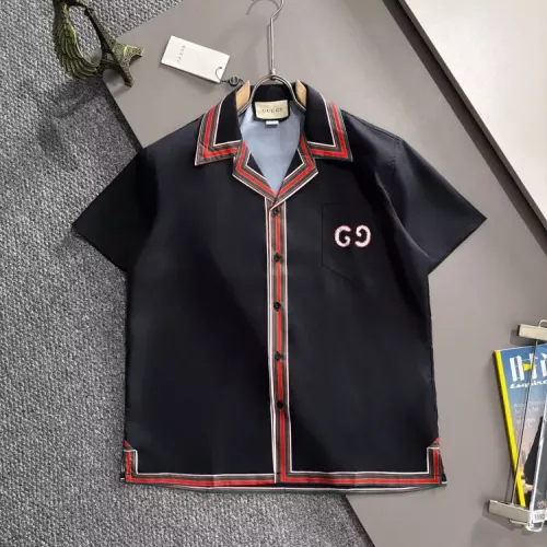 Cheap Gucci Shirts Short Sleeved For Men #1354505, $$60.00 USD On Gucci Shirts