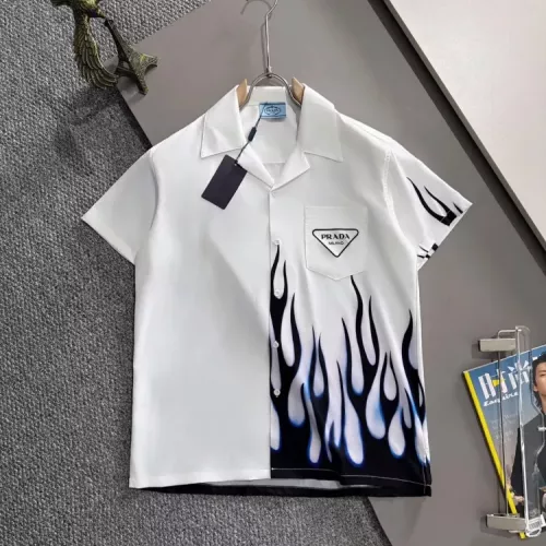 Cheap Prada Shirts Short Sleeved For Men #1354507, $$60.00 USD On Prada Shirts