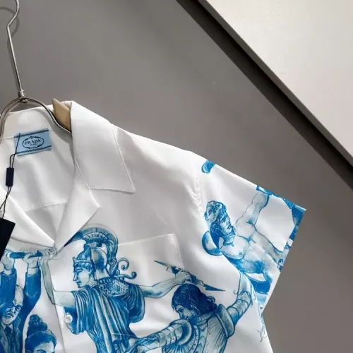 Replica Prada Shirts Short Sleeved For Men #1354508 $60.00 USD for Wholesale