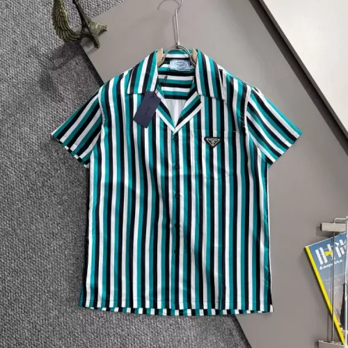 Cheap Prada Shirts Short Sleeved For Men #1354510, $$60.00 USD On Prada Shirts