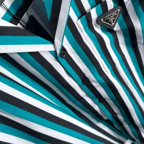 Replica Prada Shirts Short Sleeved For Men #1354510 $60.00 USD for Wholesale