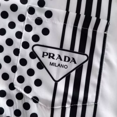 Replica Prada Shirts Short Sleeved For Men #1354511 $60.00 USD for Wholesale