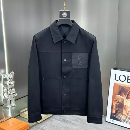 Cheap Yves Saint Laurent YSL Jackets Long Sleeved For Men #1354528, $$135.00 USD On Yves Saint Laurent YSL Jackets