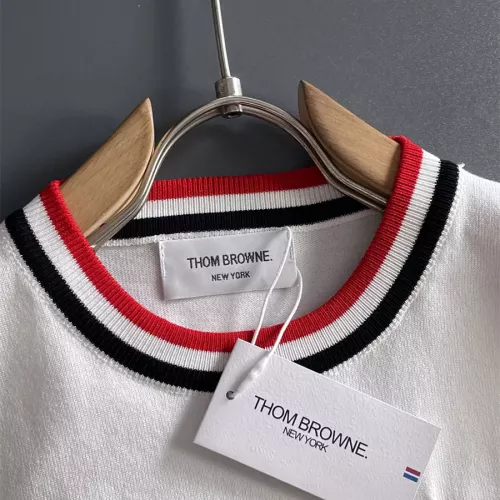 Replica Thom Browne TB T-Shirts Short Sleeved For Men #1354801 $72.00 USD for Wholesale