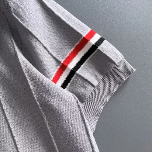 Replica Thom Browne TB T-Shirts Short Sleeved For Men #1354804 $72.00 USD for Wholesale