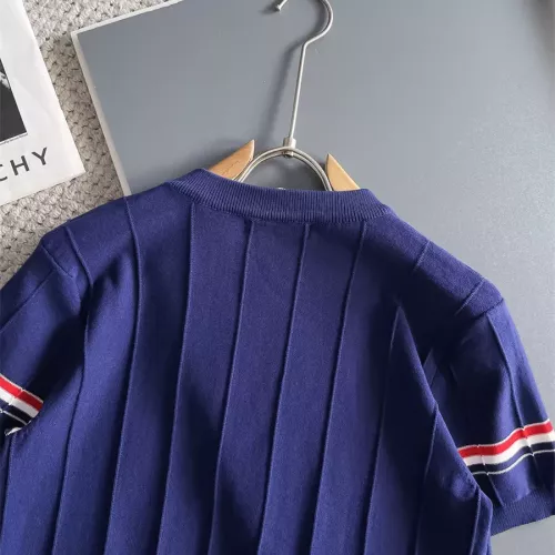 Replica Thom Browne TB T-Shirts Short Sleeved For Men #1354805 $72.00 USD for Wholesale
