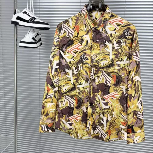 Cheap Fendi Shirts Long Sleeved For Men #1354813, $$98.00 USD On Fendi Shirts