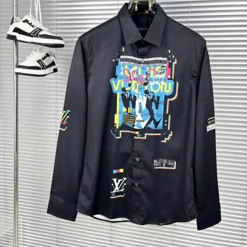 Cheap Louis Vuitton LV Shirts Long Sleeved For Men #1354816, $$98.00 USD On Louis Vuitton LV Shirts