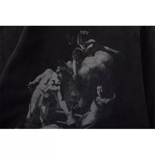Replica Off-White Hoodies Long Sleeved For Unisex #1354997 $60.00 USD for Wholesale