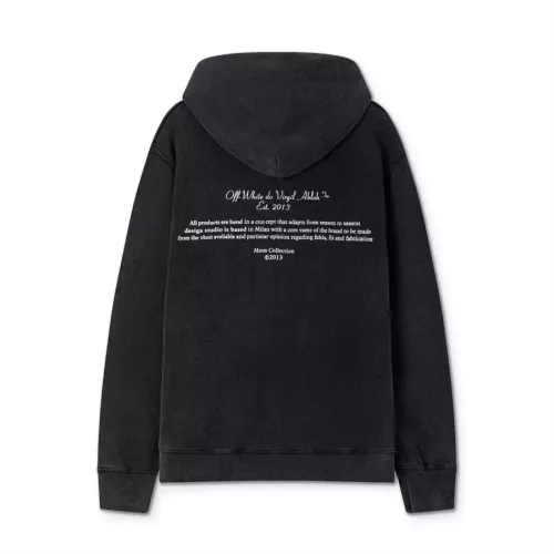 Replica Off-White Hoodies Long Sleeved For Unisex #1355004 $60.00 USD for Wholesale