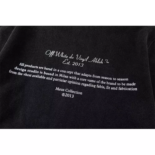 Replica Off-White Hoodies Long Sleeved For Unisex #1355004 $60.00 USD for Wholesale