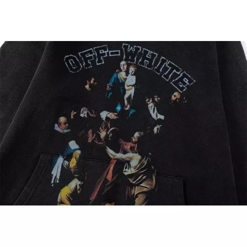 Replica Off-White Hoodies Long Sleeved For Unisex #1355004 $60.00 USD for Wholesale