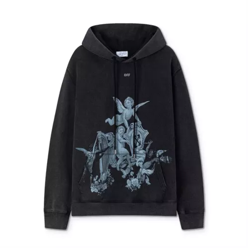 Cheap Off-White Hoodies Long Sleeved For Unisex #1355006, $$60.00 USD On Off-White Hoodies
